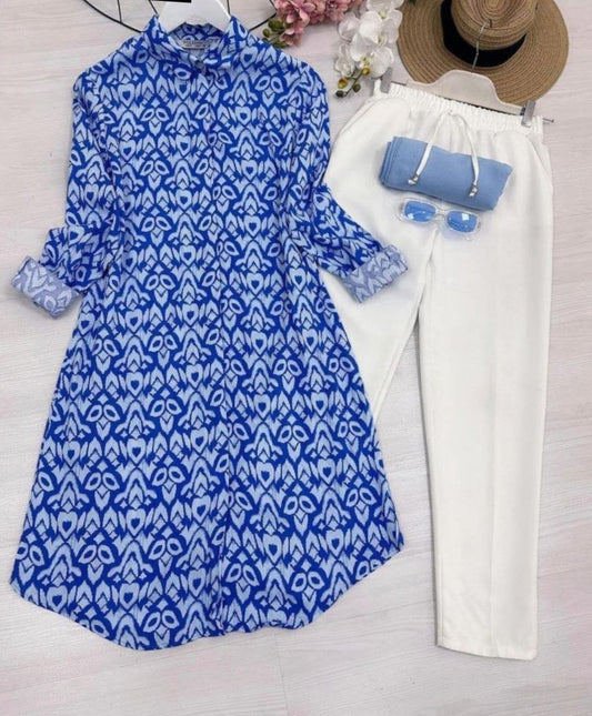 Latest Reyon Co-Ord Set With Digital Print