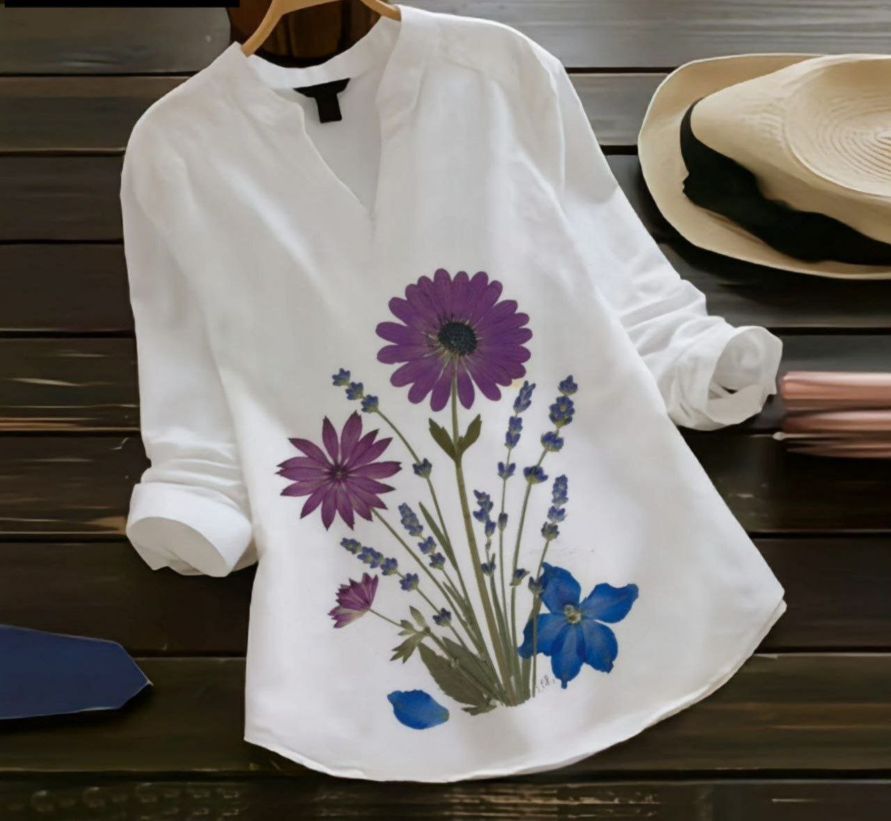 Trendy Reyon Top With Digital Print