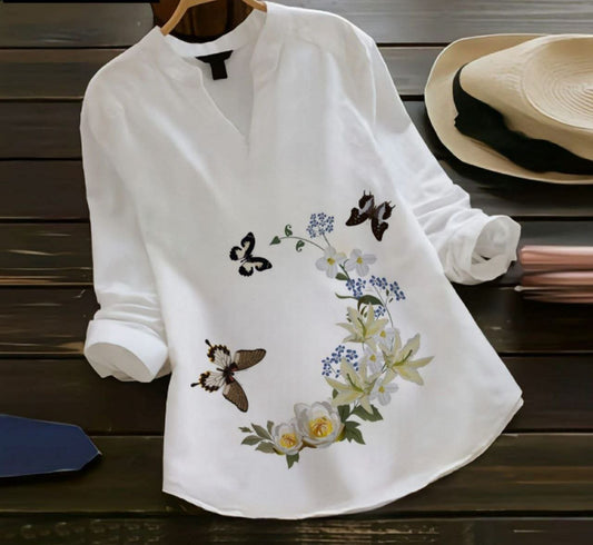 Trendy Reyon Top With Digital Print