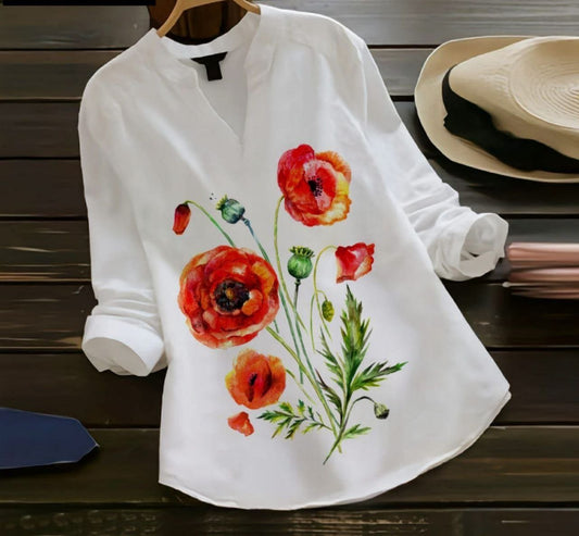 Classy Reyon Top With Digital Print