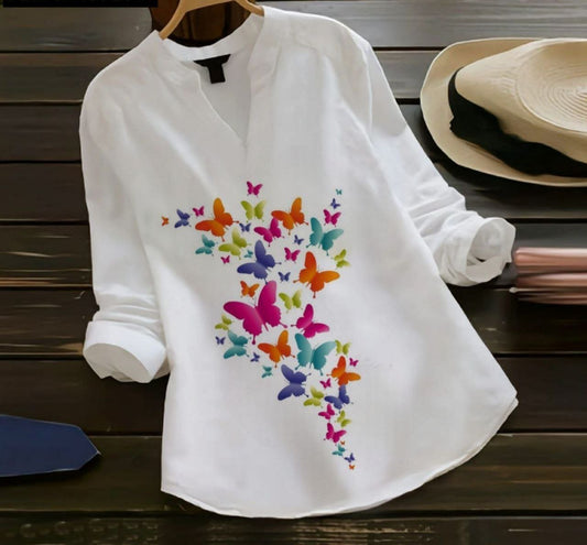 Trendy Reyon Top With Digital Print
