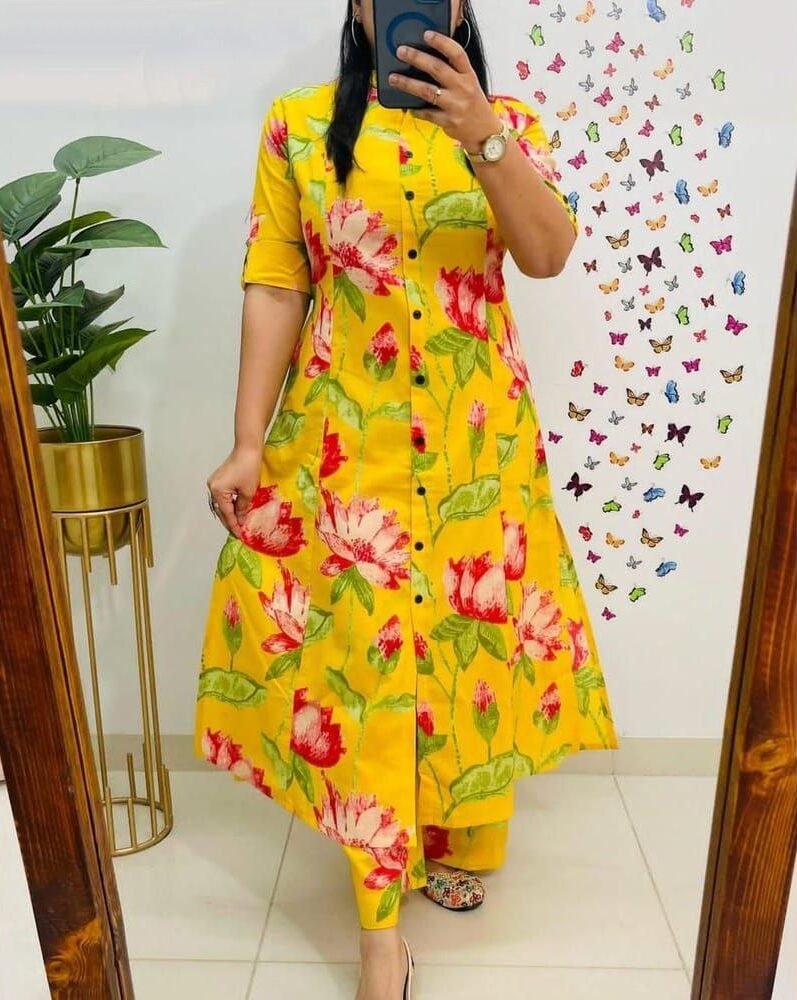 Trendy Soft Fabric Co-Ord Set With Digital Print