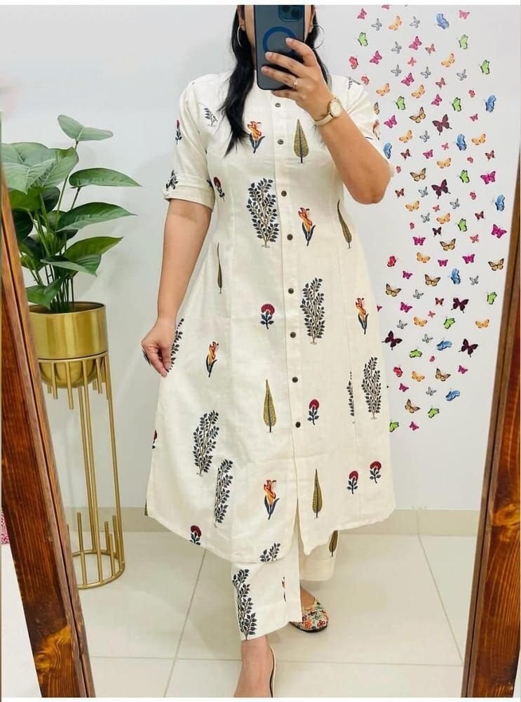 Classy Soft Fabric Co-Ord Set With Digital Print
