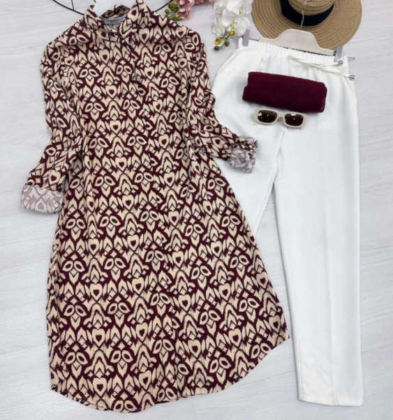 Latest Reyon Co-Ord Set With Digital Print