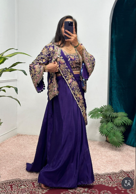 Ready to Wear Indo Western Drape Saree