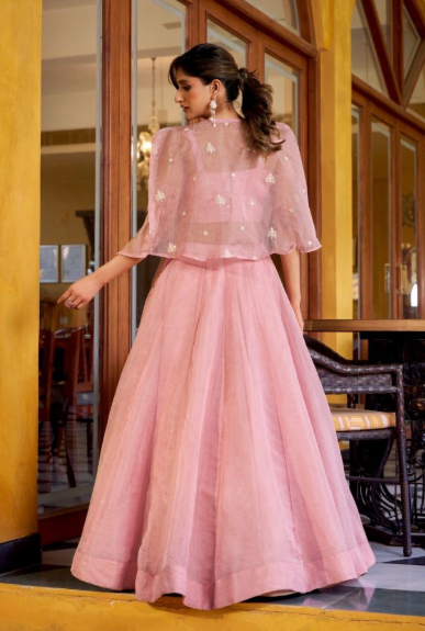 Gorgeous Crush Modern Lehenga Choli With Koti