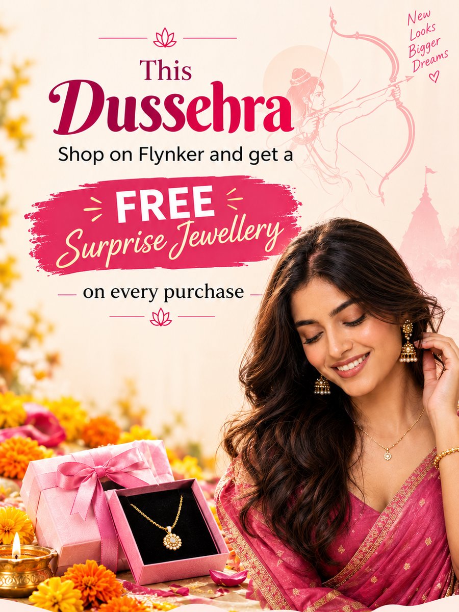 Dussehra offer: FREE surprise jewellery with Festive Collection orders