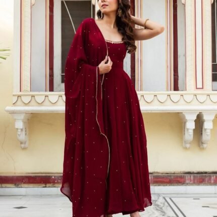 Premium Bollywood style Anarkali Dupatta