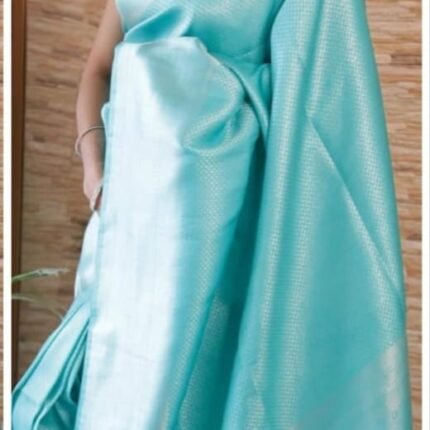 Elegant Self Design Banarasi Jacquard Saree