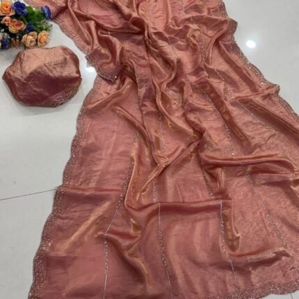 Elegant Space Satin Soft Silk Saree