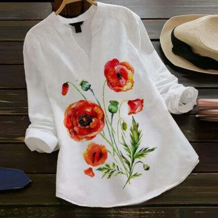 Classy Reyon Top With Digital Print