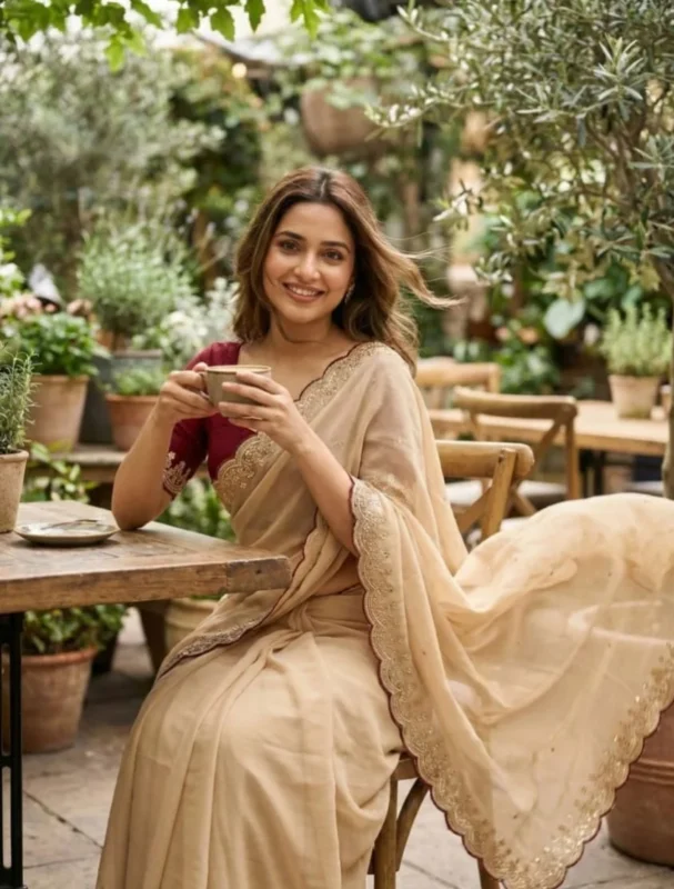 georgette sarees under 2000