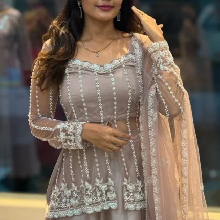 Premium Silk Satin Lehenga Choli With Grand Beads Work