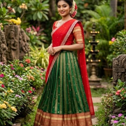 Gorgeous Silk Lehenga Choli With Embroidery Work